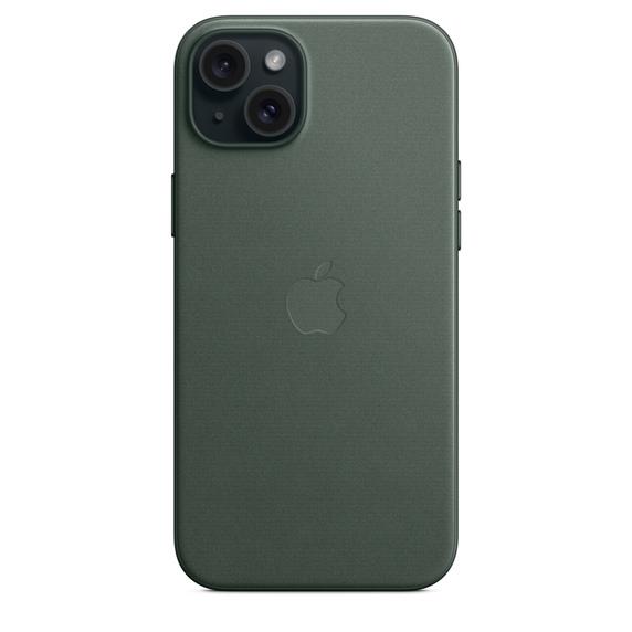 Apple Apple iPhone 15 Plus ファインウーブンケース - エバーグリーン