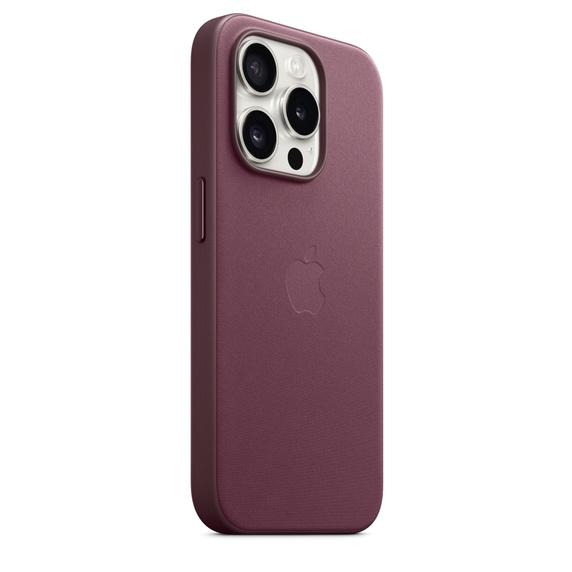 Apple Apple iPhone 15 Pro ファインウーブンケース - マルベリー