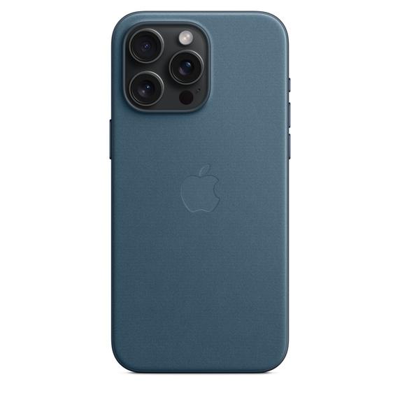 新品 Apple純正 iPhone 15 ファインウーブンケース ブルー 紺 Apple Apple iPhone 15 Pro Max ファインウーブンケース