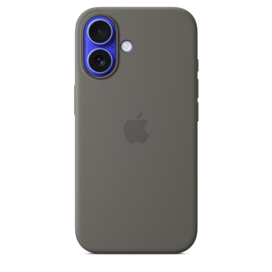 Apple MagSafe対応 iPhone 16 シリコーンケース - ストーン