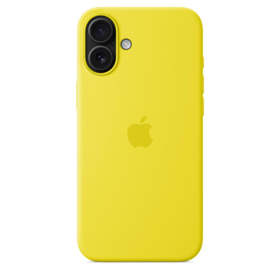 Apple純正 シリコーンケース iPhone16Pro スターフルーツ Apple Apple MagSafe対応 iPhone 16 Plus シリコーンケース - スター