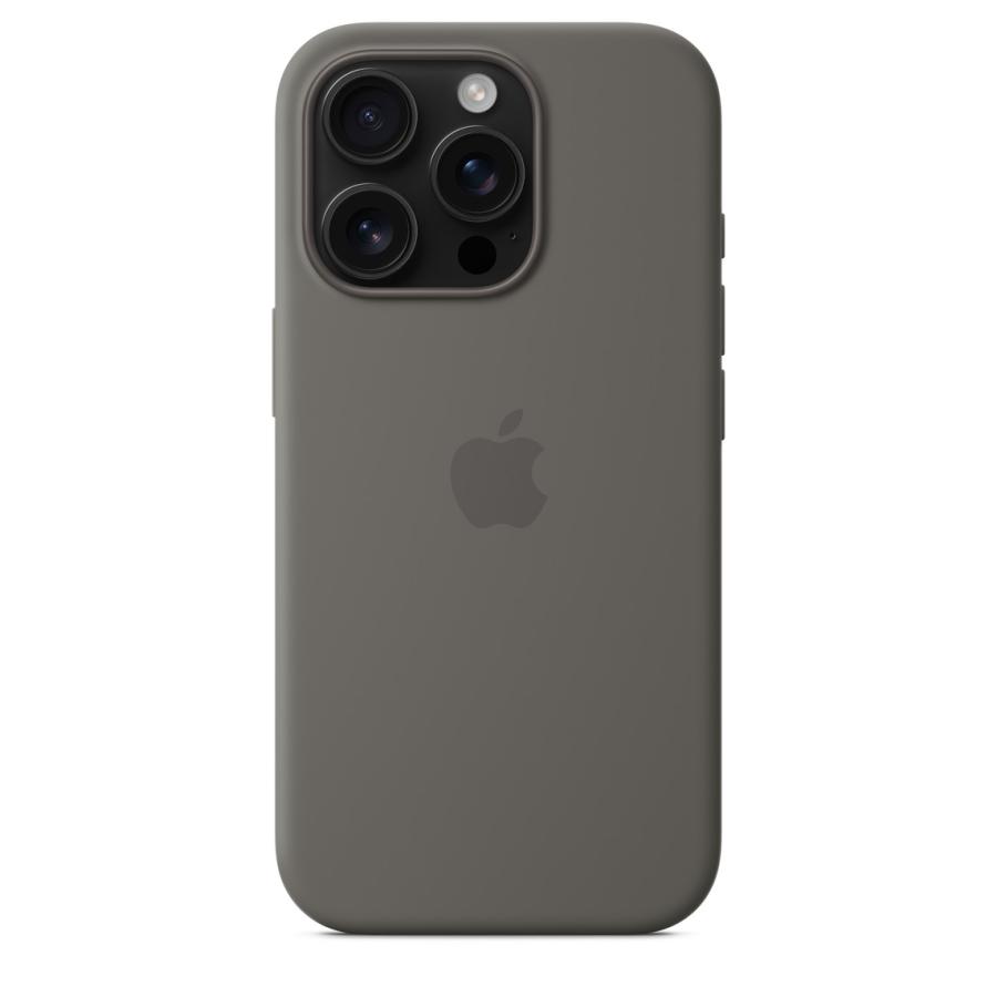 Apple MagSafe対応 iPhone 16 Pro シリコーンケース - ストーン Apple MagSafe対応 iPhone 16 Pro シリコーンケース - ストーン