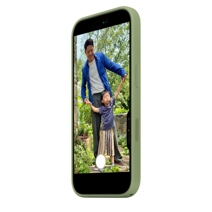 Apple Apple MagSafe対応 iPhone 17 シリコーンケース - ライトモス