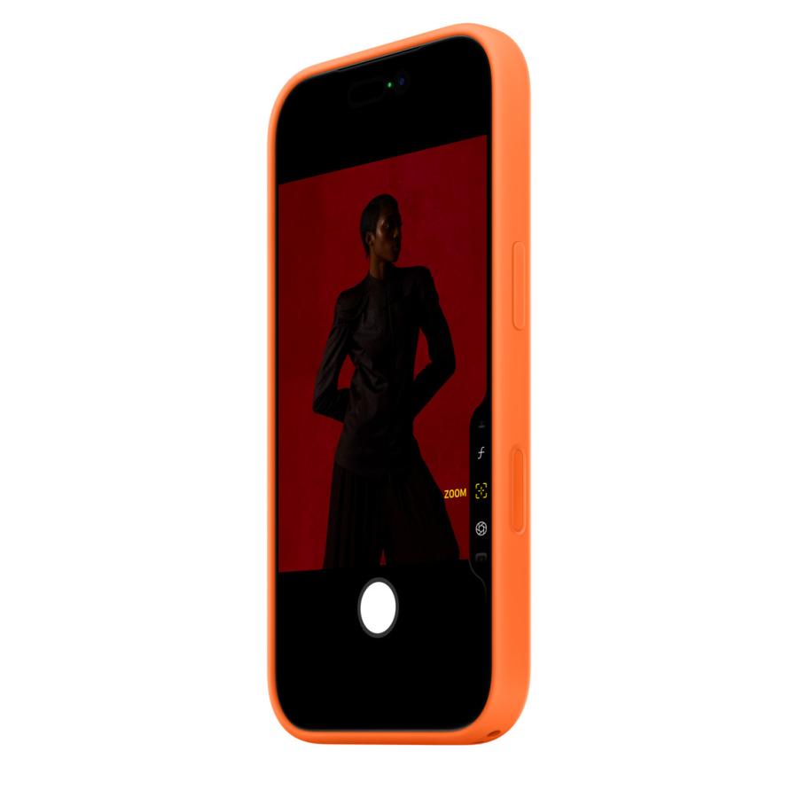 Apple Apple MagSafe対応 iPhone 17 Pro シリコーンケース - オレンジ