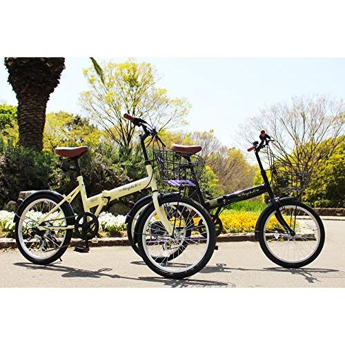 レイチェル(Raychell) 20インチ 折りたたみ 自転車 FB-206R シマノ6段
