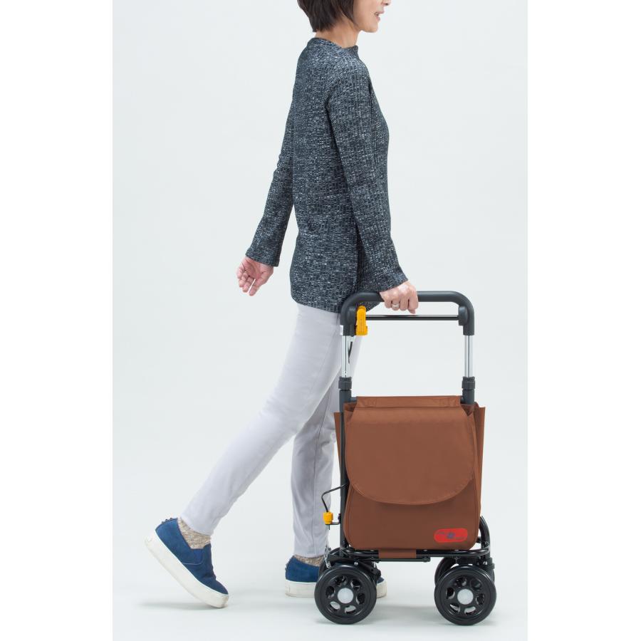 シルバーカー 横押し おしゃれ キャリー ショッピングカート 男女兼用