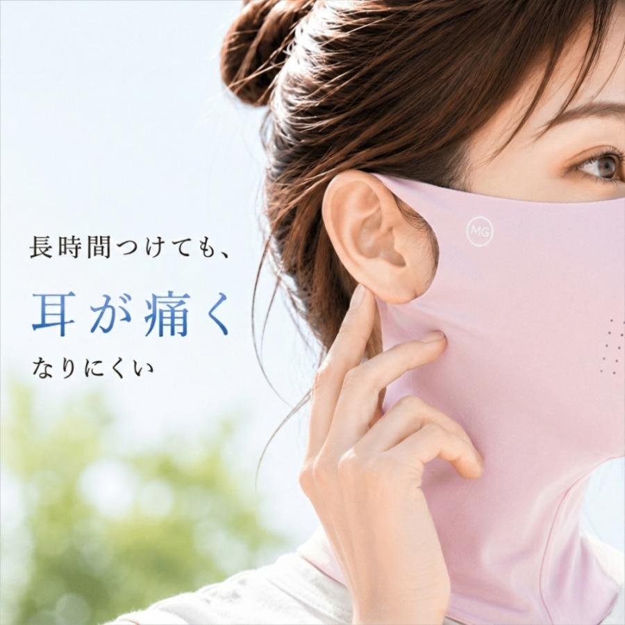 日焼け止めマスク フェイスカバー UVカット UPF50+ 接触冷感 小顔見え 首までカバー 男女兼用 ストレッチ素材 夏用 紫外線対策マスク |  | 09