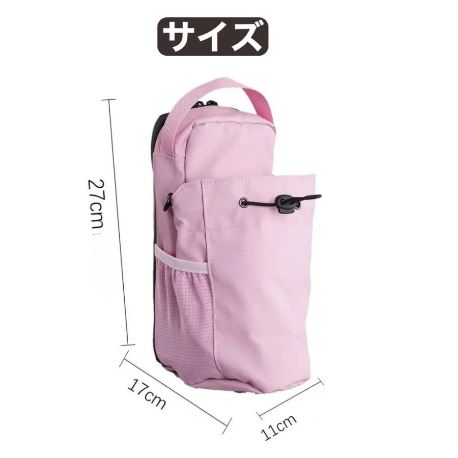 ジム バッグ マグネット付き 小さめ 水筒 メンズ レディース カバン 磁石 ジム用品 ショルダー ポーチ |  | 14