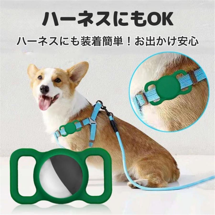 GPSタグ ペット用 首輪用 iPhone専用 迷子防止 音で探せる 迷子札 gps 位置情報 軽量 小型 犬 猫 ペット 月額不要 |  | 09