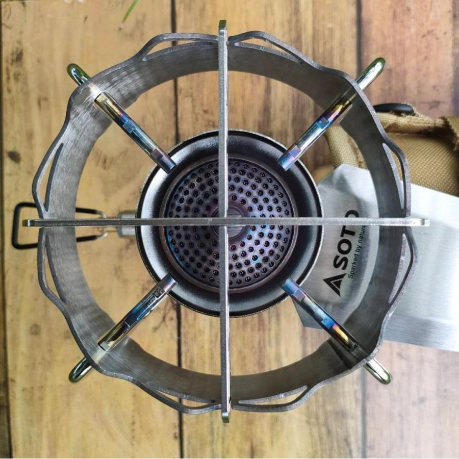 バーナー五徳 風防 五徳 SOTO イワタニ ガスバーナー五徳 風防五徳 ST310 ウインドスクリーン シングルバーナー アウトドア キャンプ |  | 07