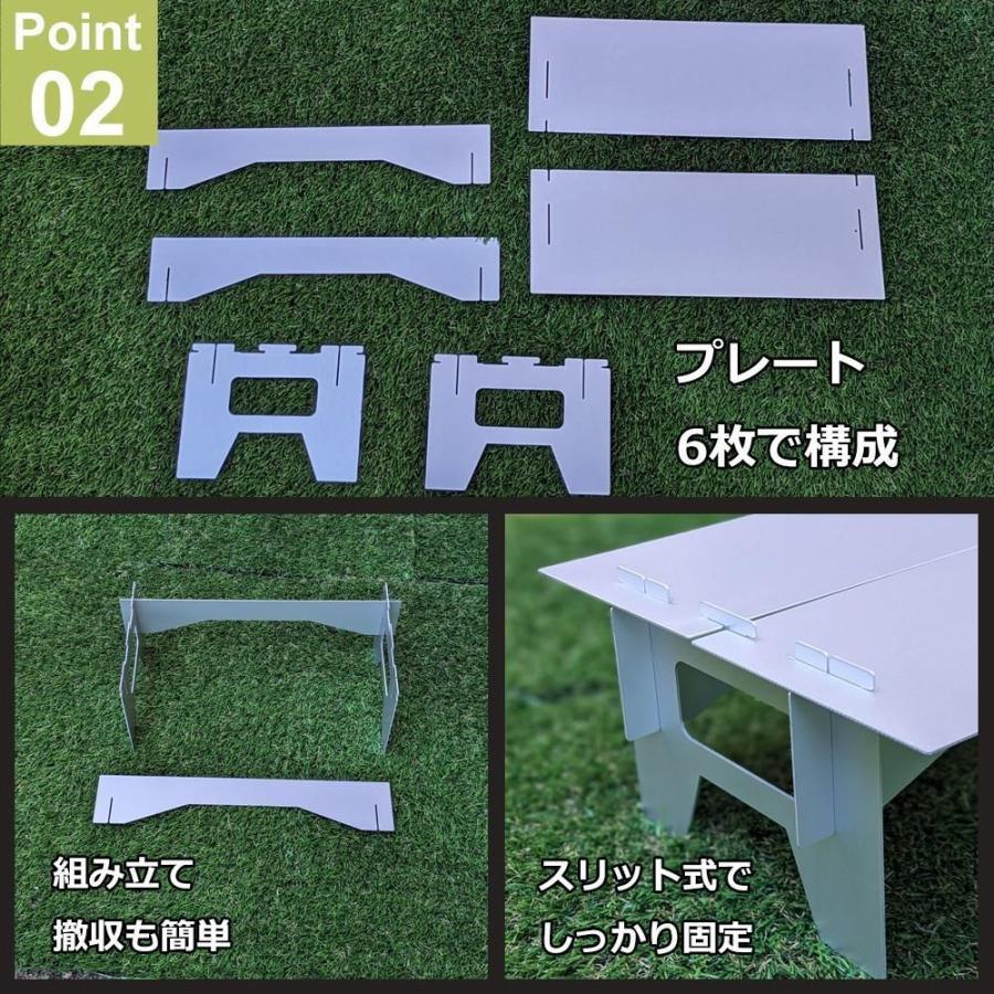 ソロテーブル キャンプ ULテーブル アウトドアテーブル ローテーブル