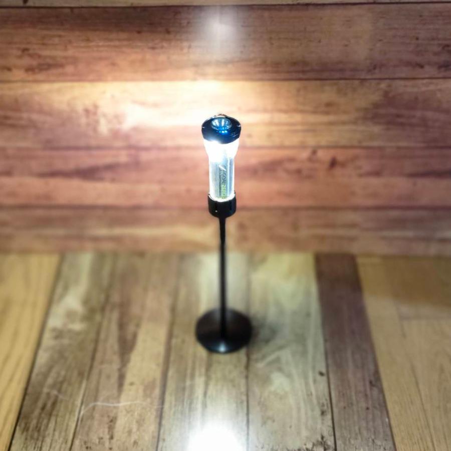 ゴールゼロスタンド LEDランタンスタンド 高さ20cm 1/4 ネジ ミニ