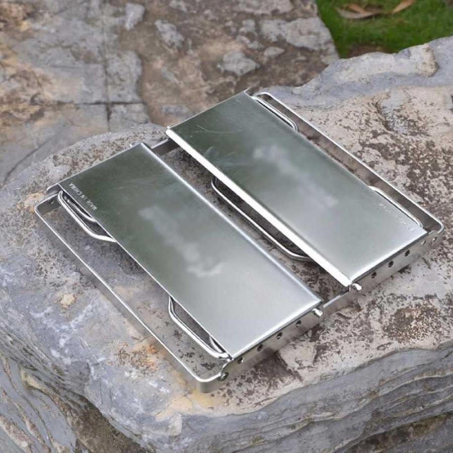 クッカースタンド バーナー五徳 ポータブル 折りたたみ式 焚き火台