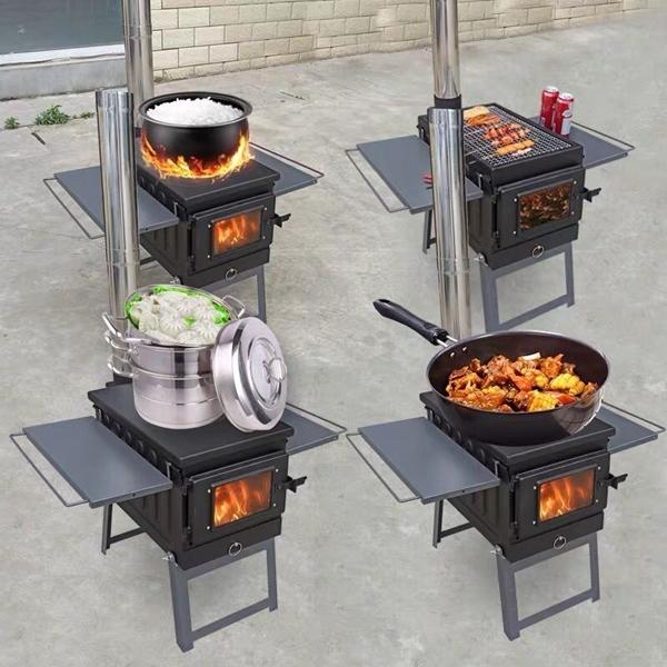 人気 屋外薪ストーブ携帯用ピクニック装備バーベキュー多机能無煙折畳かまど 野たきストーブビジュアルグラス Zw 51 Oneonestore 通販 Yahoo ショッピング