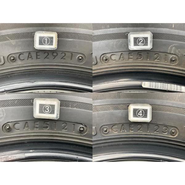中古タイヤ 4本セット 175/65R15 84Q ブリヂストン BLIZZAK VRX2 冬 スタッドレス 175/65/15 インサイト/ヴィッツ   b13327の画像