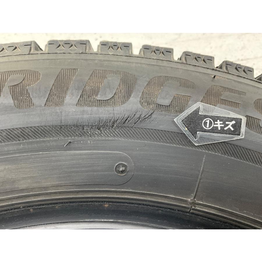 中古タイヤ 4本セット 175/65R15 84Q ブリヂストン BLIZZAK VRX2 冬 スタッドレス 175/65/15 インサイト/ヴィッツ   b13327の画像