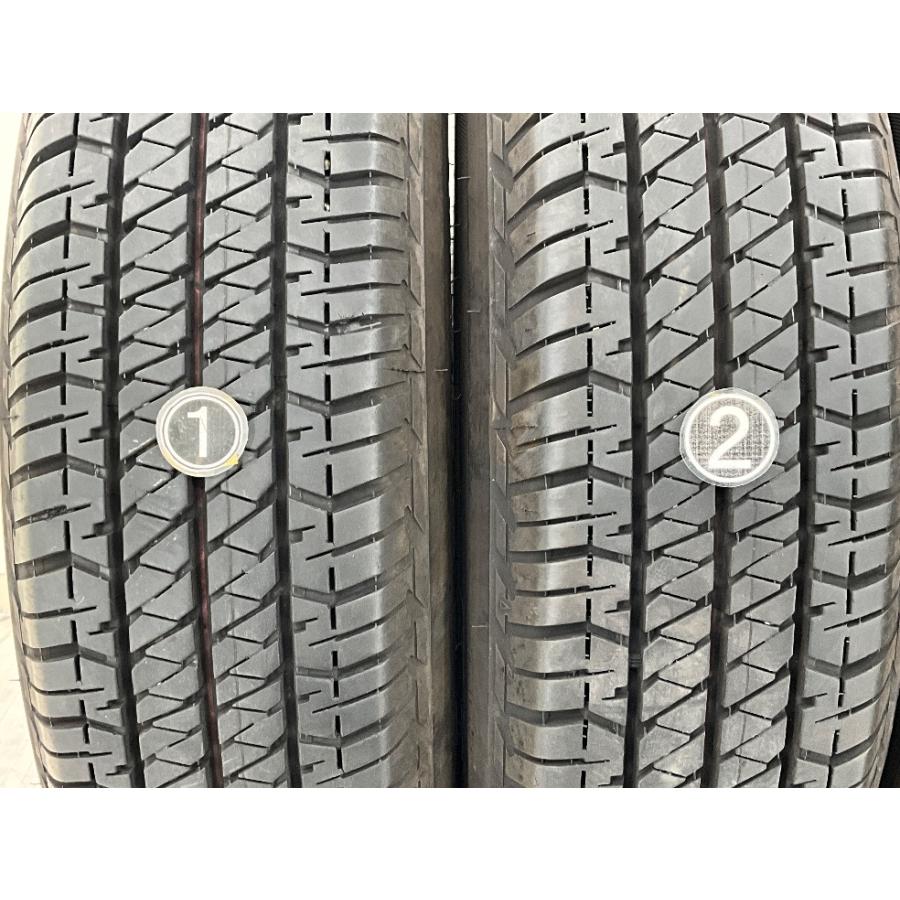 DUELER 中古タイヤ 4本セット 175/80R16 91S ブリヂストン H/T 684II