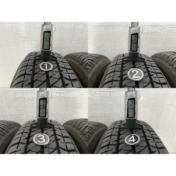 DUELER 中古タイヤ 4本セット 175/80R16 91S ブリヂストン H/T 684II