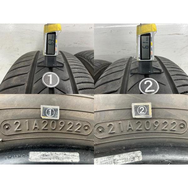 TRANPATH 中古タイヤ 2本セット 215/60R17 96H トーヨー MP7 夏 サマー 