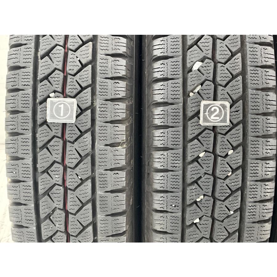 BRIDGESTONE 中古タイヤ 4本セット 155/80R14 88/86N LT ブリヂストン 