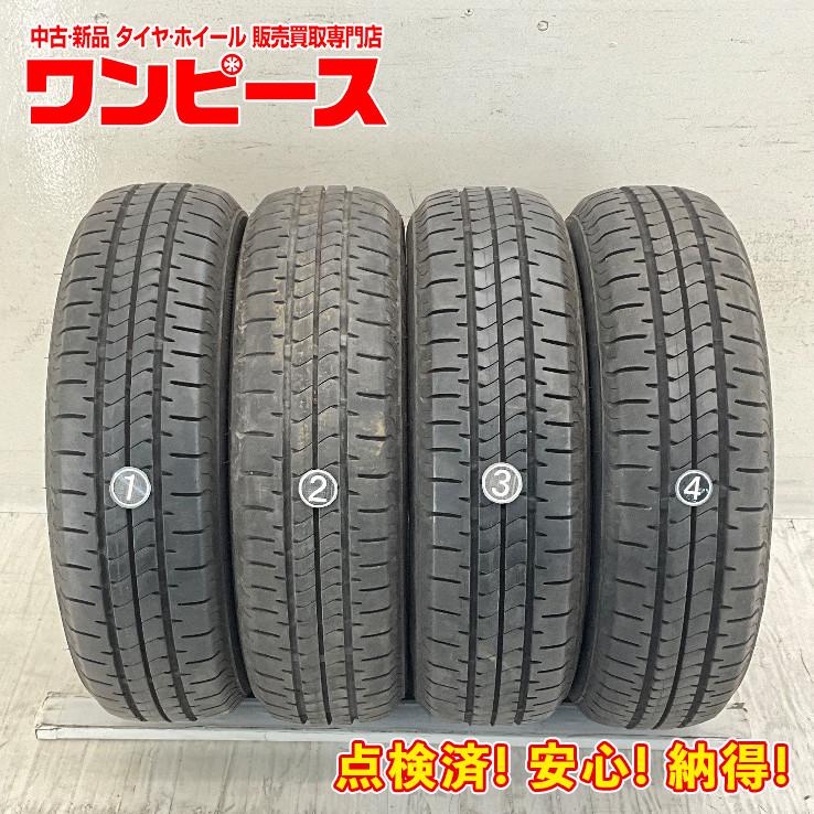 2025年製BSニューノ155/65R13中古4本古い軽自動車にどうぞ NEWNO 中古タイヤ 4本セット 155/65R13 73S ブリヂストン 夏 サマー