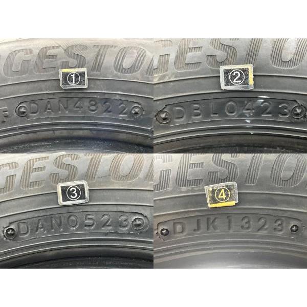 2025年製BSニューノ155/65R13中古4本古い軽自動車にどうぞ NEWNO 中古タイヤ 4本セット 155/65R13 73S ブリヂストン 夏 サマー