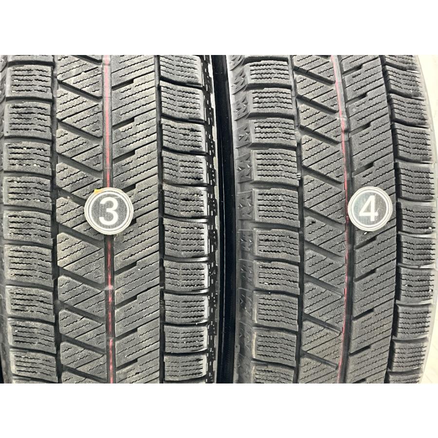ブリザック VRX3 中古タイヤ 4本セット 155/65R14 75Q ブリヂストン
