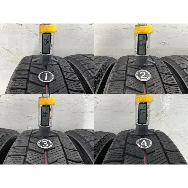 ブリザック VRX3 中古タイヤ 4本セット 155/65R14 75Q ブリヂストン