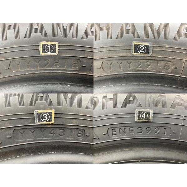 中古タイヤ 4本セット 185/60R15 84Q ヨコハマ ICE GUARD  IG60 冬 スタッドレス 185/60/15 シエンタ   b5013｜onepiecetire｜07