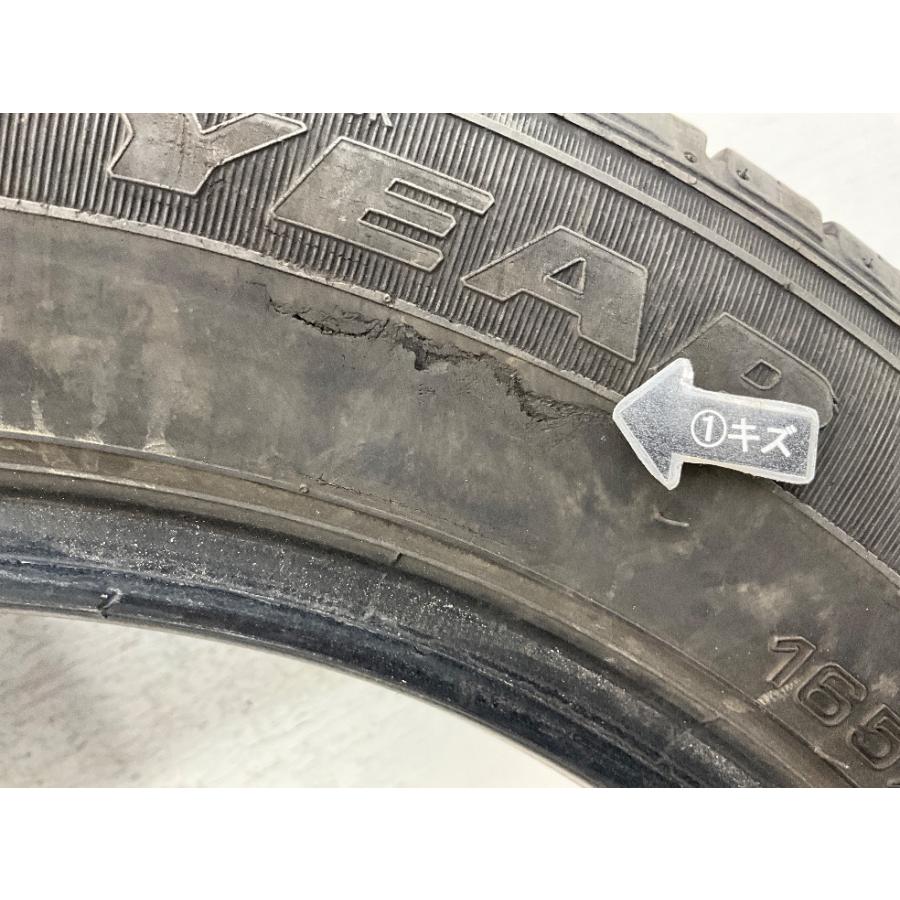 グッドイヤー（GOODYEAR） 中古タイヤ 1本のみ 165/65R15 81S GT-ECO