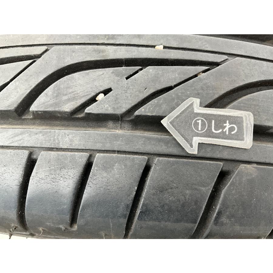 格安】165/55R15 グッドイヤー EAGLELS2000 中古夏タイヤホイール付き4