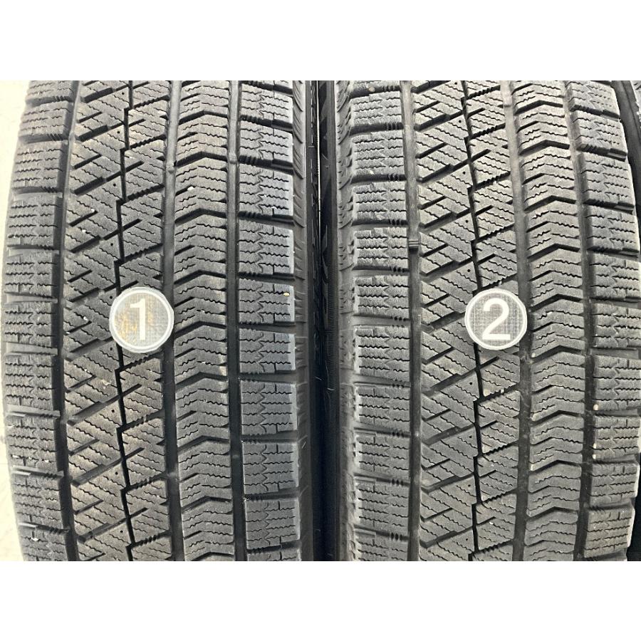 ブリザック VRX2 中古タイヤ 4本セット 185/70R14 88Q ブリヂストン 