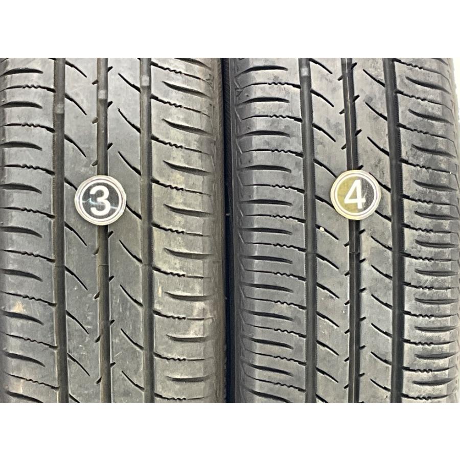 中古タイヤ 4本セット 145/65R15 72S トーヨー NANOENERGY 3 夏 サマー 145/65/15 アイ/アイ ミーヴ   b6429｜onepiecetire｜04