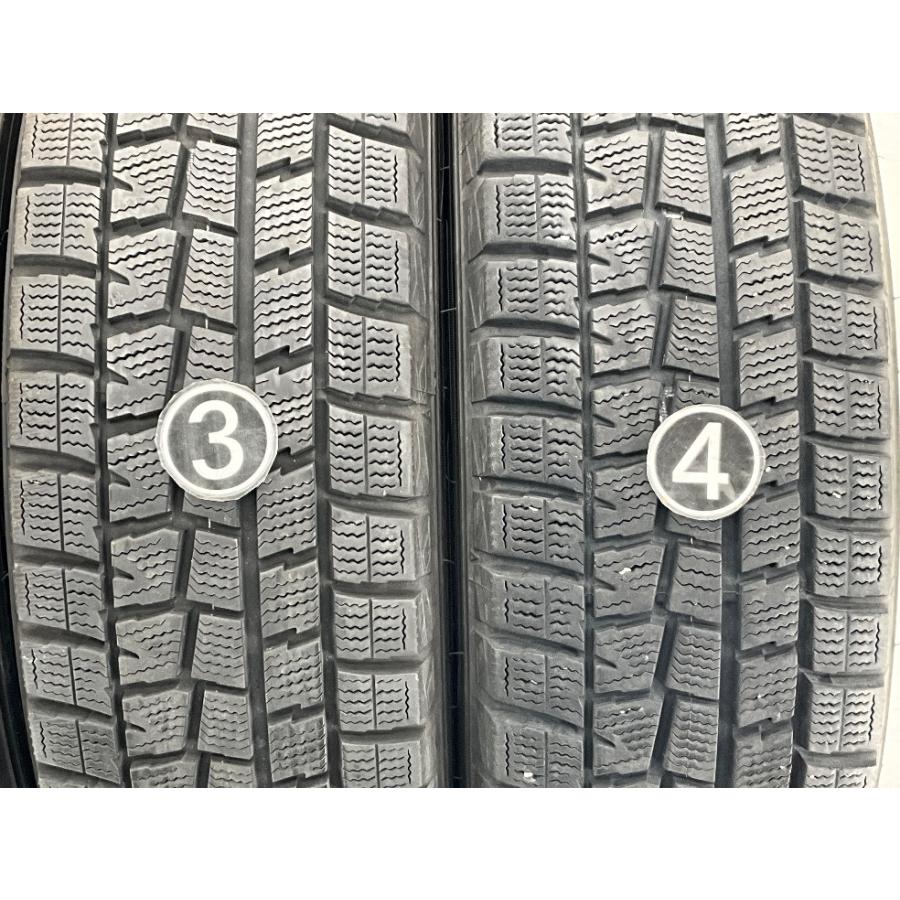 中古タイヤ 4本セット 185/70R14 88Q ダンロップ WINTERMAXX WM01 冬  