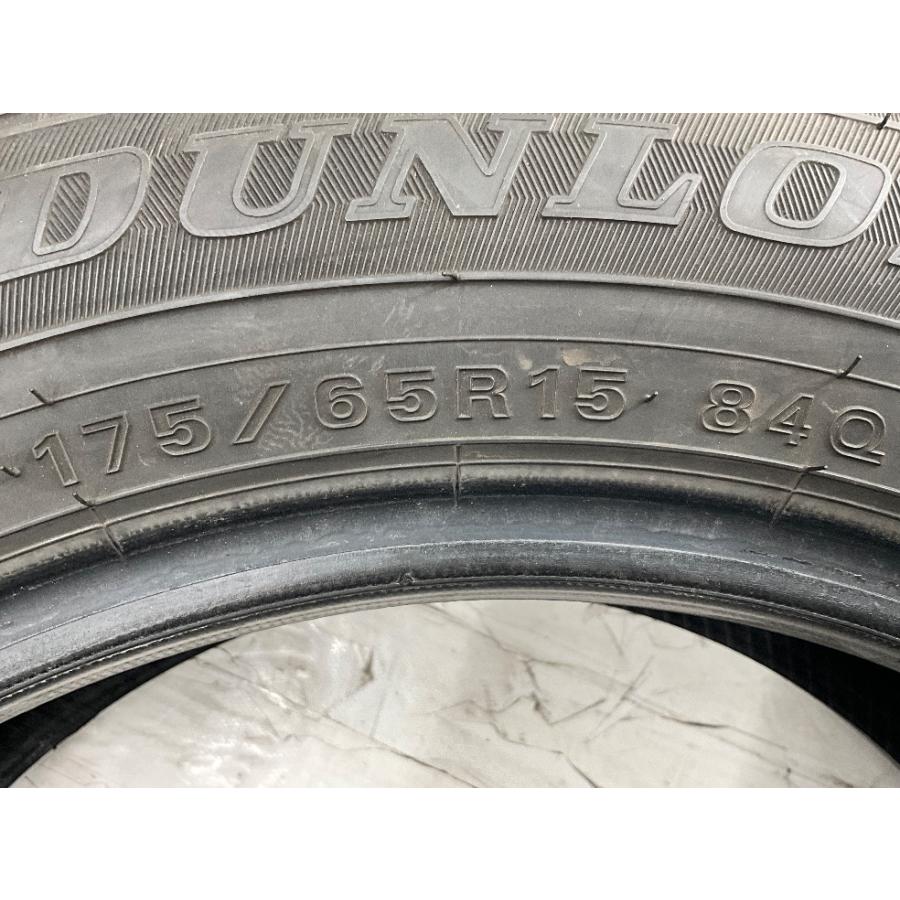 中古タイヤ 4本セット 175/65R15 84Q ダンロップ WINTERMAXX  WM02  冬 スタッドレス 175/65/15 インサイト/ヴィッツ   b12293の画像