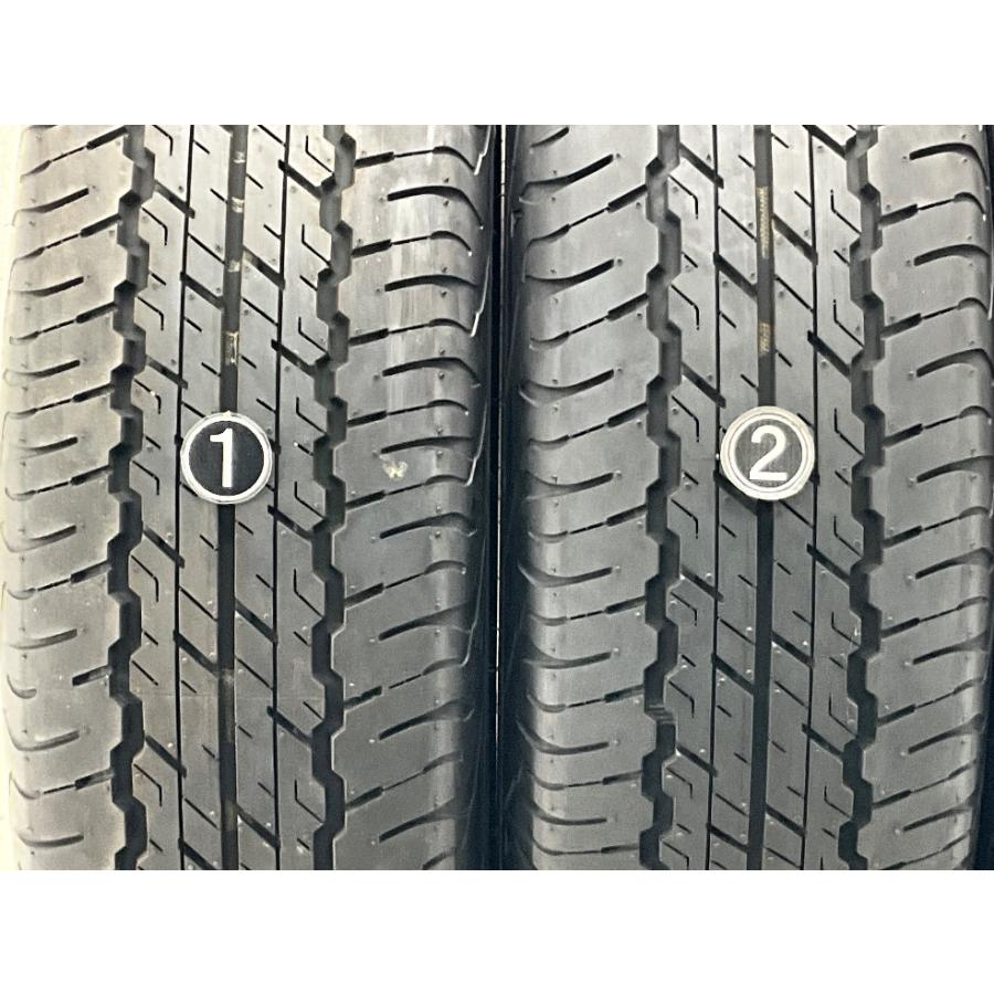 DUNLOP（ダンロップ） 中古タイヤ 4本セット 195/80R15 96S GRANDTREK 