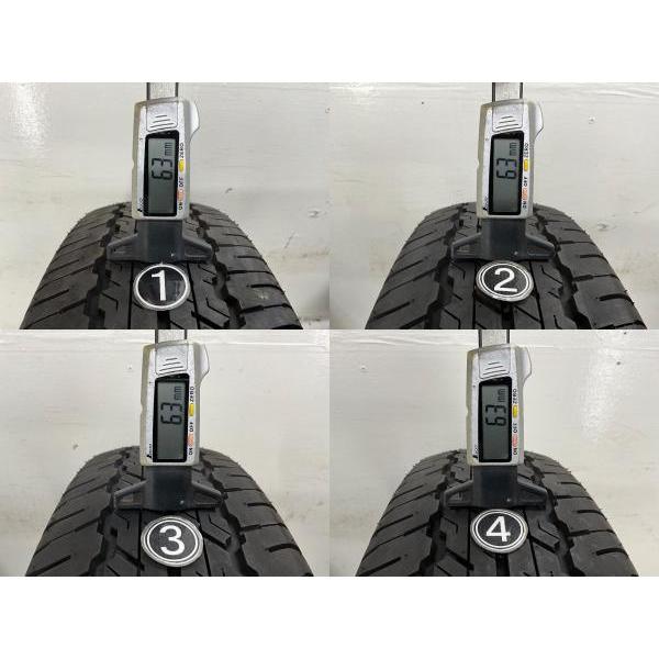 DUNLOP（ダンロップ） 中古タイヤ 4本セット 195/80R15 96S GRANDTREK