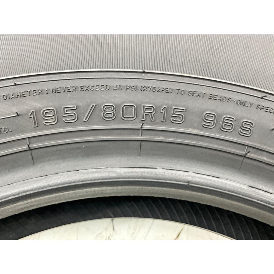 DUNLOP（ダンロップ） 中古タイヤ 4本セット 195/80R15 96S GRANDTREK 