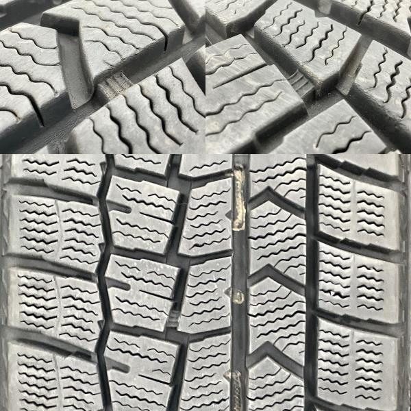 中古タイヤ 4本セット 185/60R15 84Q ダンロップ WINTERMAXX WM02 冬 スタッドレス 185/60R15 フィット/インサイト/グレイス b10317の画像