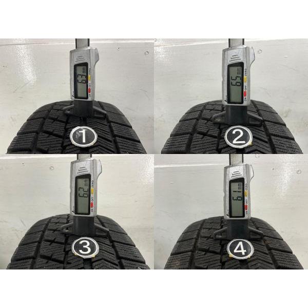 中古タイヤ 4本セット 175/65R15 84Q ブリヂストン BLIZZAK VRX 冬 スタッドレス 175/65/15 クーペ/クラブマン   b11557_5