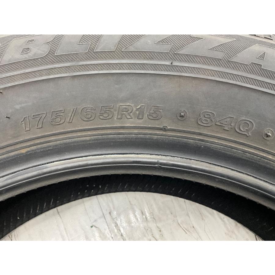 中古タイヤ 4本セット 175/65R15 84Q ブリヂストン BLIZZAK VRX 冬 スタッドレス 175/65/15 クーペ/クラブマン   b11557_7