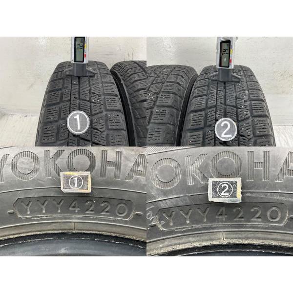 iceGUARD 中古タイヤ 2本セット 155/65R13 73Q ヨコハマ ICE GUARD 