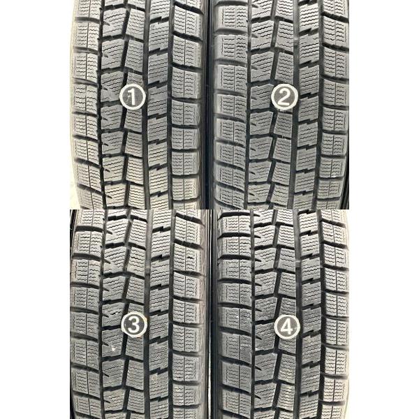 J182】スタッドレスタイヤ4本 175/70R14 DUNLOP ダンロップ WINTER