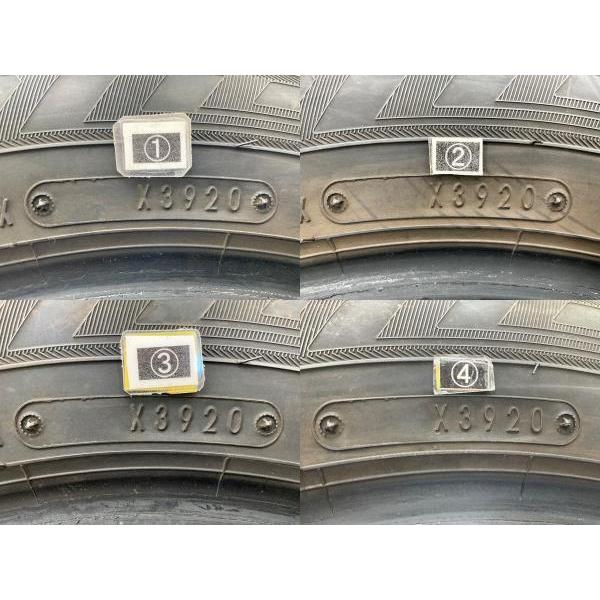 中古タイヤ 4本セット 165/65R14 79Q ダンロップ WINTERMAXX 03 WM03 冬 スタッドレス 165/65/14 タンク/ディアス ワゴン  b15734の画像
