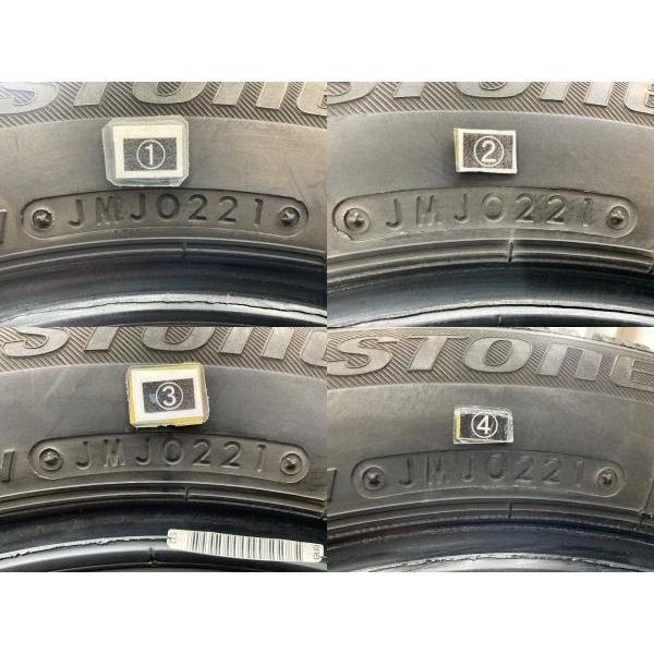ブリザック VRX 中古タイヤ 4本セット 155/65R14 75Q ブリヂストン