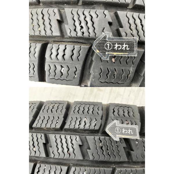 中古タイヤ 4本セット 165/70R14 81Q ダンロップ WINTERMAXX WM01 冬 スタッドレス  165/70/14 スペイド/パッソ   b11362の画像