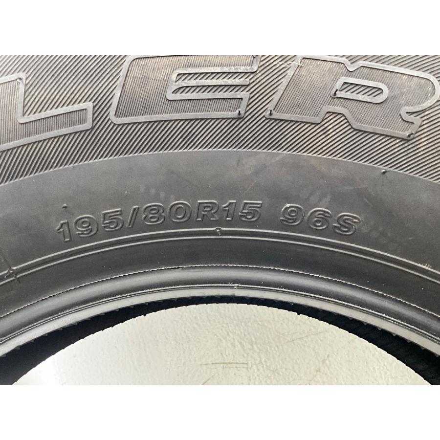 BRIDGESTONE（ブリヂストン） 中古タイヤ 4本セット 195/80R15 96S
