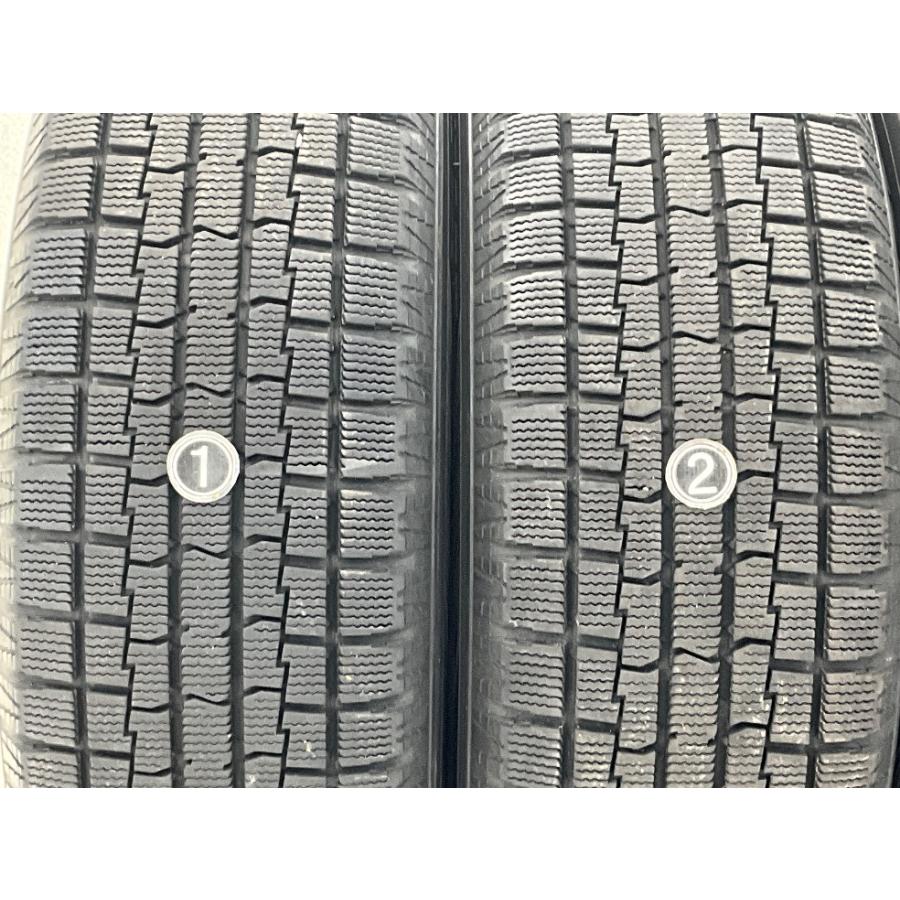 ICE FRONTAGE  アイスフロンテイジ スタッドレスタイヤ 4本セット 195/65R15 91Q  ホイール付き 冬 イエローハット（YellowHat） 中古タイヤ 4本セット 195/65R15 91Q ICE