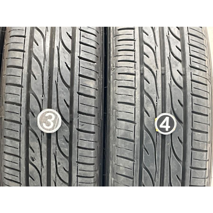 中古タイヤ　155/65R14　４本セット　2021年製　ダンロップ　EC202 DUNLOP（ダンロップ） 中古タイヤ 4本セット 155/65R14 75S EC202 夏