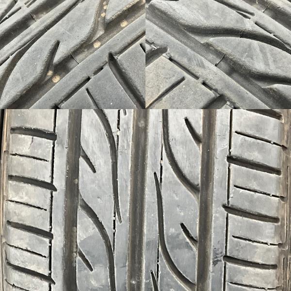 DUNLOP（ダンロップ） 中古タイヤ 4本セット 155/65R14 75S EC202 夏